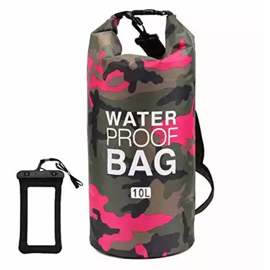 Camping Hiking Travel Kits Small Waterproof Travel Kits Tarpaulin Dry Bag Backpack Waterproof