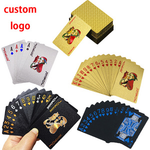 Custom Personalized Logo Magic Casino Cardistry Black Printing Paper Advertising Sex Nude Poker Game Texas Playing Cards deck 32