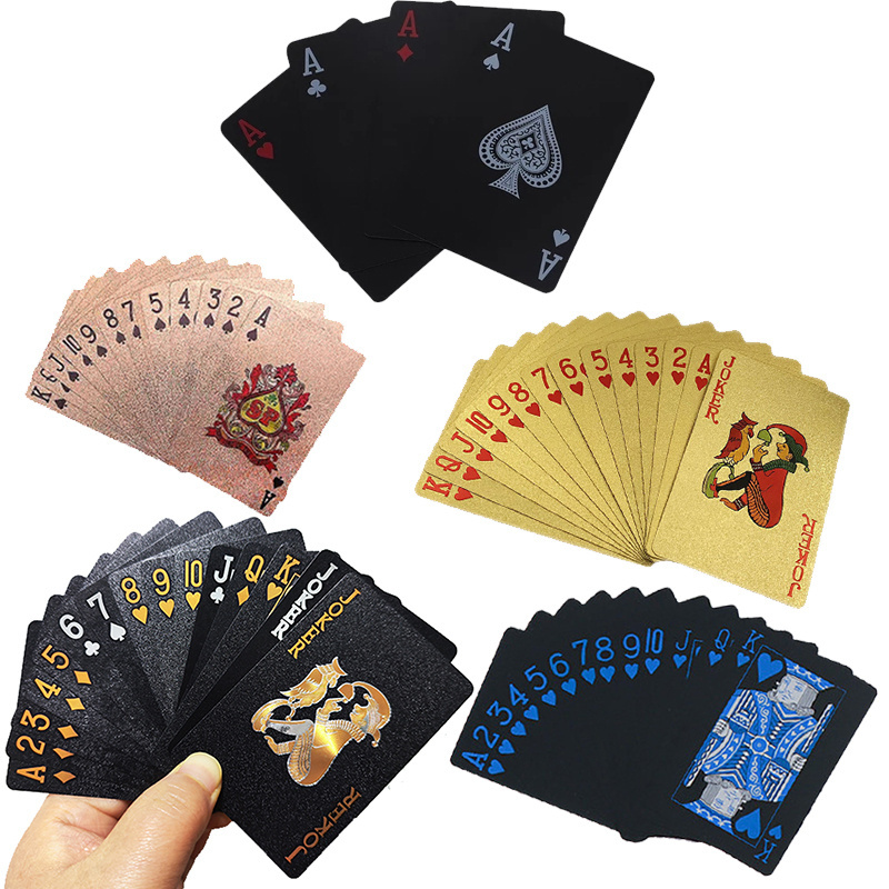 High Quality Anime Nude Personalize design Cards Gambling Poker Playing Cards custom logo euro dollar gold black Color red blue