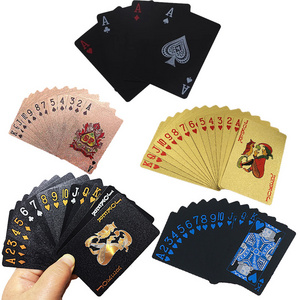 High Quality Anime Nude Personalize design Cards Gambling Poker Playing Cards custom logo euro dollar gold black Color red blue