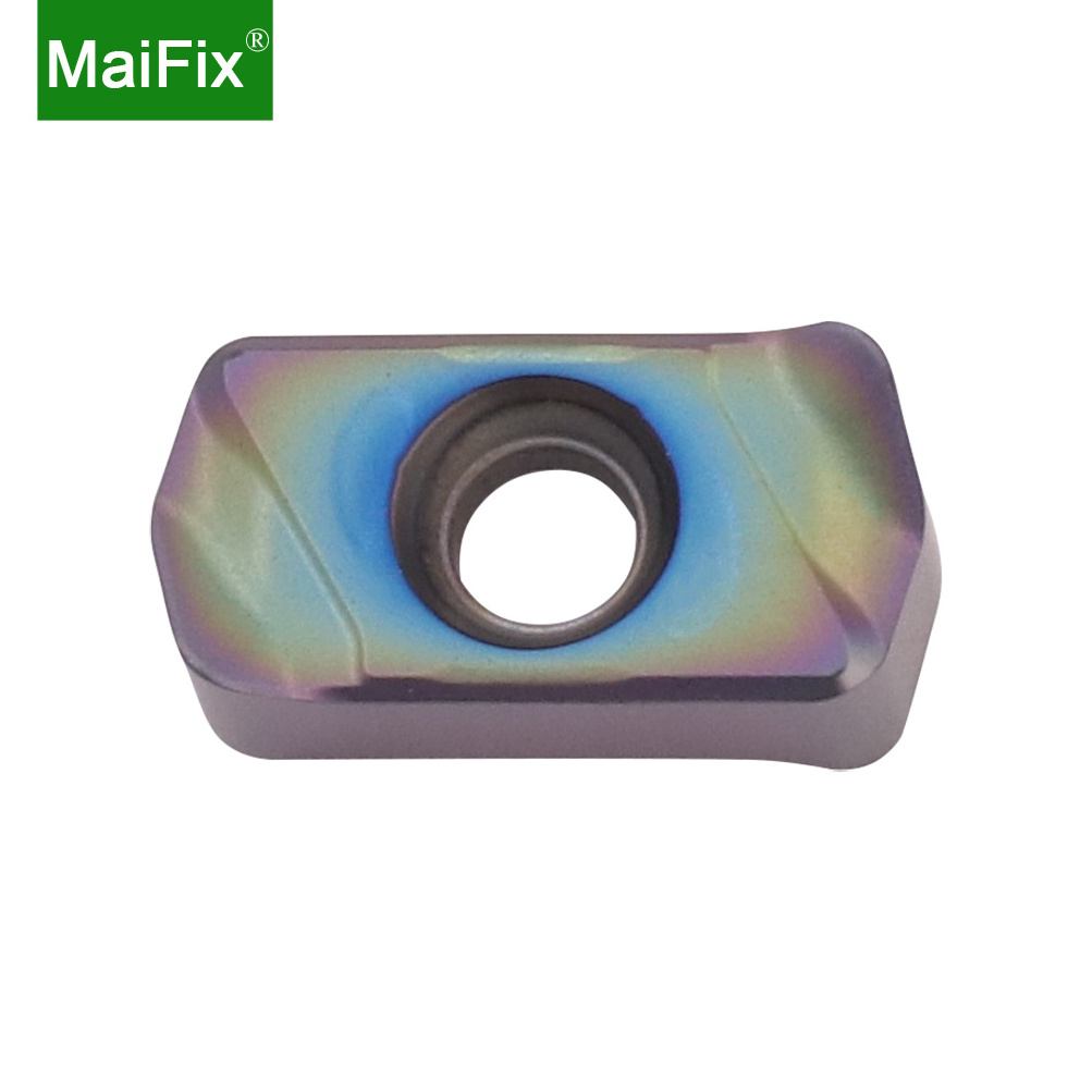 MaiFix LNMU 0303 CNC Fast Feeding Milling Machining Alloy Hardened Materials Double Side Carbide Insert Milling Cutter