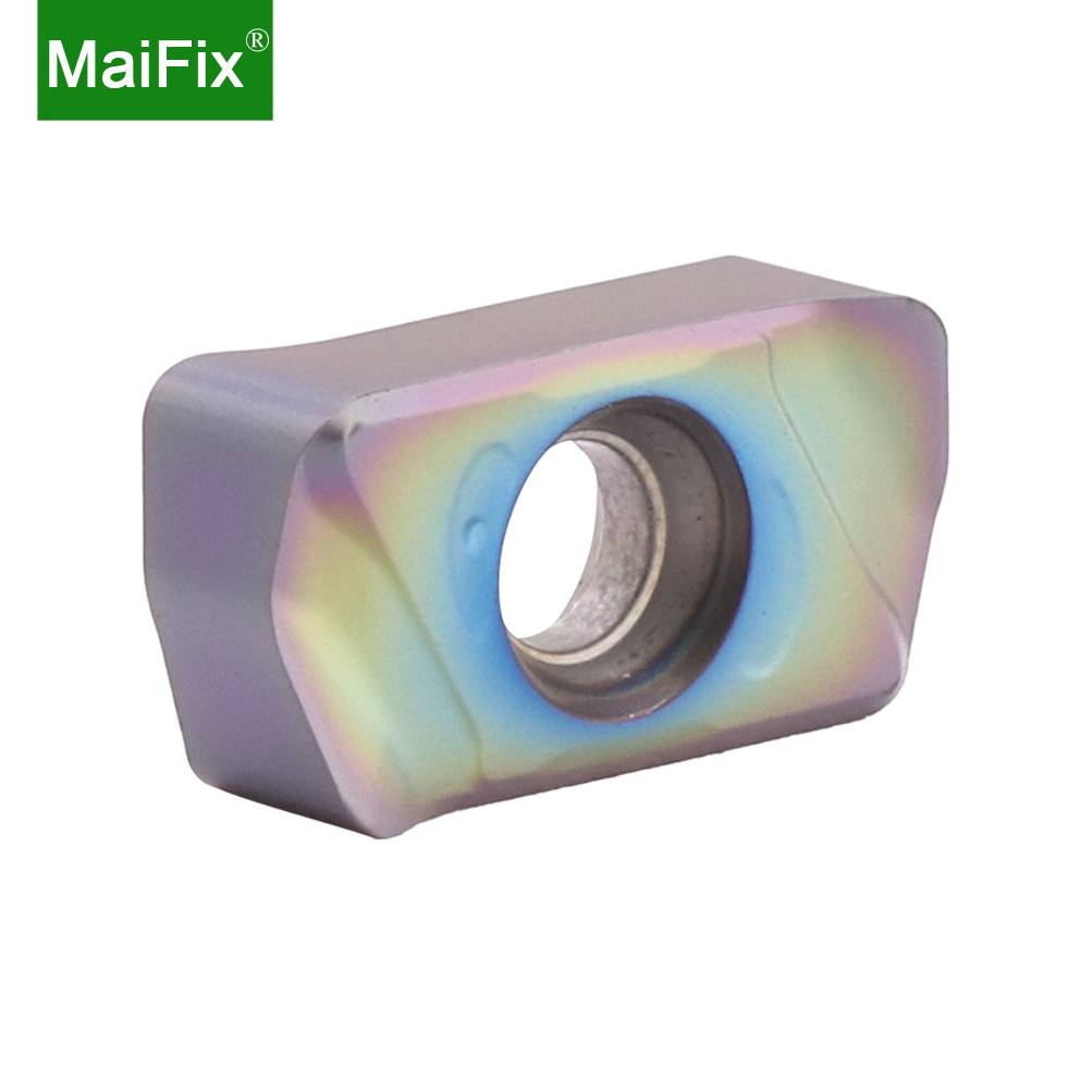 MaiFix LNMU 0303 CNC Fast Feeding Milling Machining Alloy Hardened Materials Double Side Carbide Insert Milling Cutter