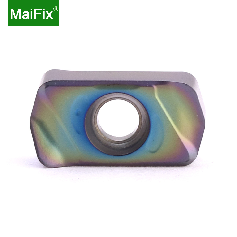 MaiFix LNMU 0303 CNC Fast Feeding Milling Machining Alloy Hardened Materials Double Side Carbide Insert Milling Cutter