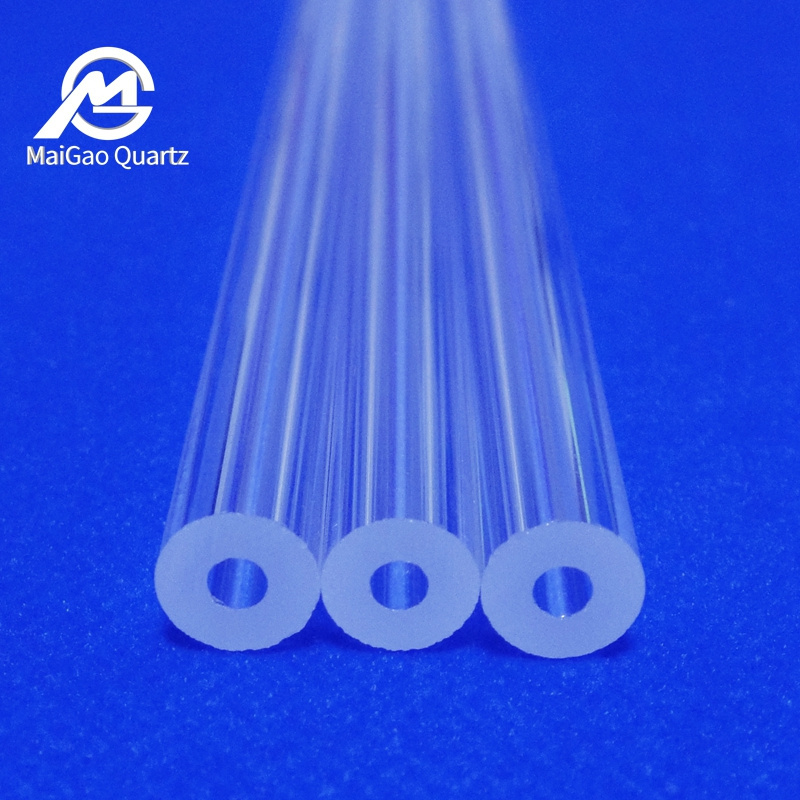 Fused silica thick-wall quartz tube/pipe