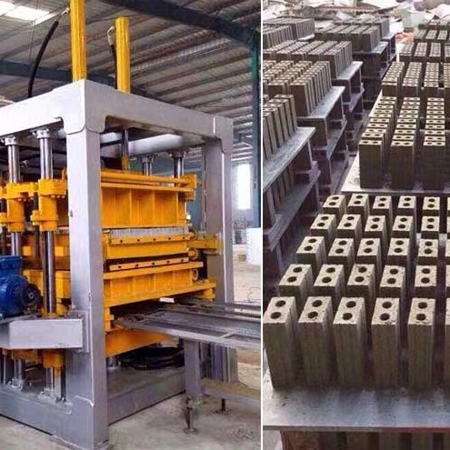 Concrete Brick Block Making Machine Machinery