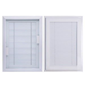 Magate aluminum customized integral venetian blinds between glass double glazing panel glass rolling shutter for kitchen