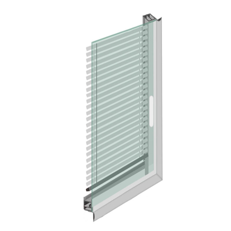 Magate Dustproof and Customizable Integral blinds between double glass shutter roller doors for Windows