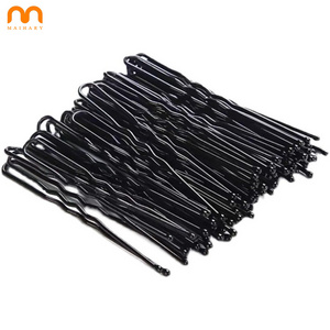 High Quality Hairdressing Women Salon Hair Styling Tool Metal Wave Black Clips Bobby Pins