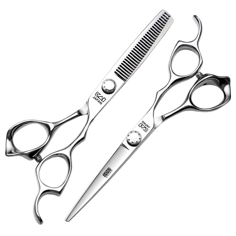 2024 Hot Sale Stainless Steel 6 Cr Hair Cut Scissors Barber Shears 6 Inch Hair Salon Scissors For Barber Shop Hair Stylist