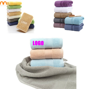 Custom Logo Bamboo Barber Microfiber Nail Sport Towel Soft Face Spa Cotton Towel for Hair Salon