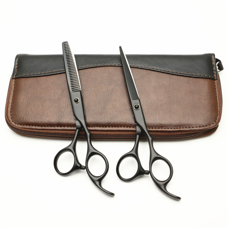 Professional Hair Cutting Thinning Shears Stainless Steel Barber Scissors 7 Inch