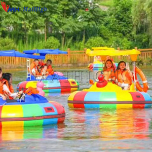 Direct manufacturer water toys battery motorized inflatable kids adults bumper boat electric