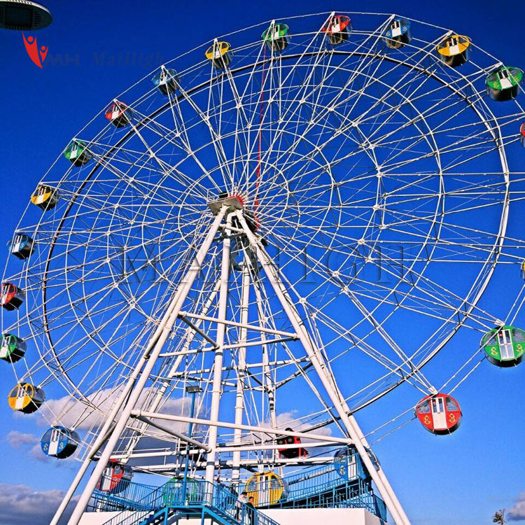 China amusement park fun games fiberglass cabin ferris wheel for sale