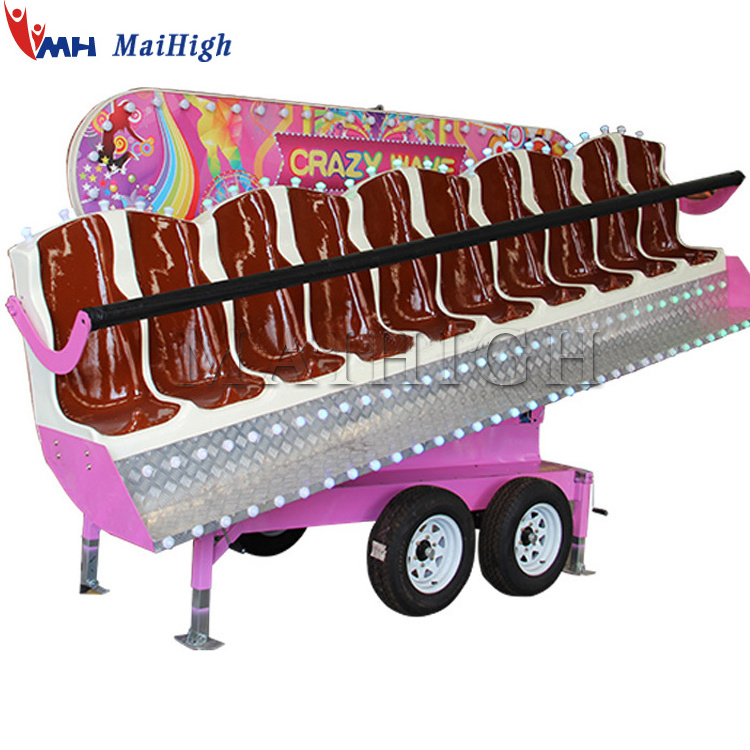 Carnival rides trailer mounted mini miami rides for sale