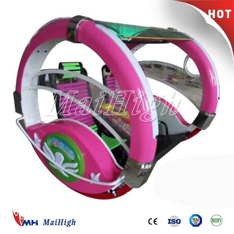 Attractive outdoor or indoor swing le bar ride happy car rides