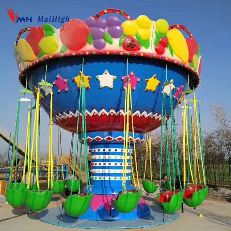 Carnival games children equipment watermelon flying chair for sale