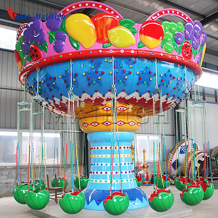 Carnival games children equipment watermelon flying chair for sale