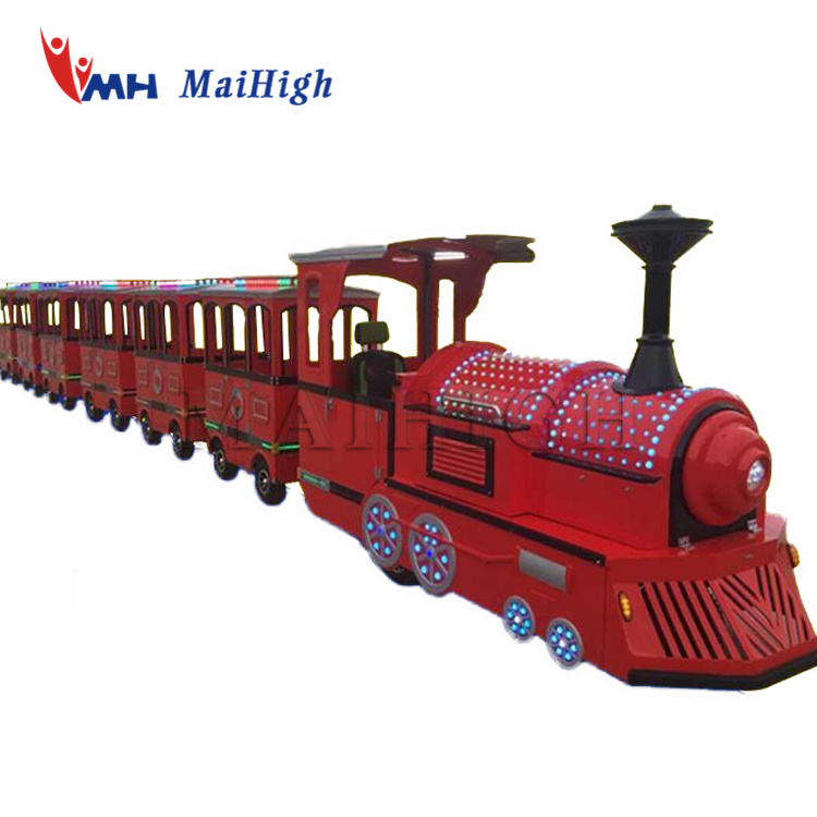 Amusement Park Express Train Tourist Mini Trackless Electric Train