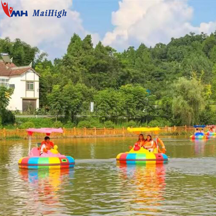 Direct manufacturer water toys battery motorized inflatable kids adults bumper boat electric