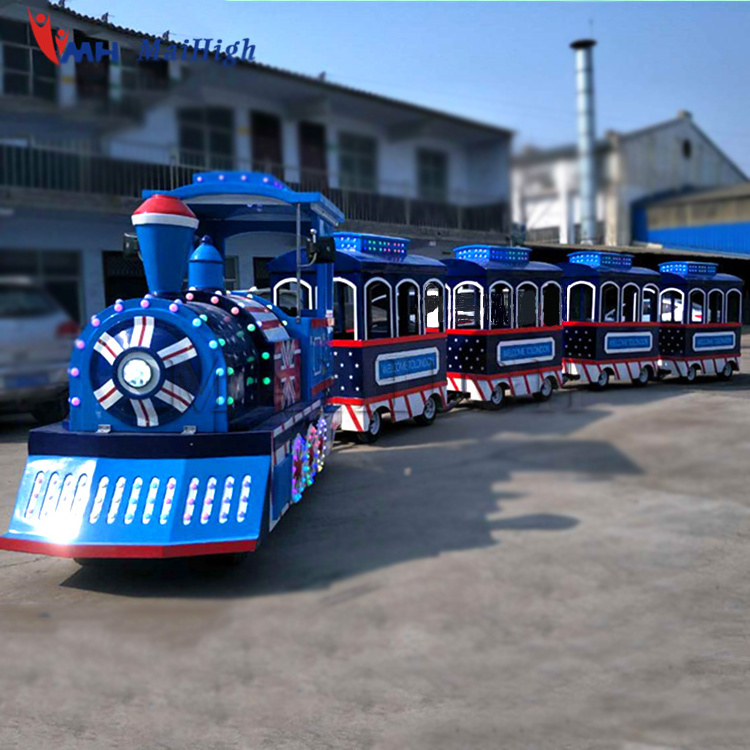 new amusement rides Antique Trackless Train hot sale kiddie rides Mini Train