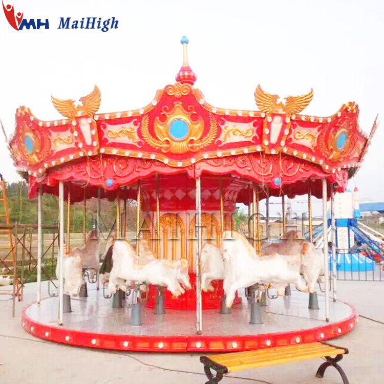 Carousel used amusement park rides merry go rounds for sale