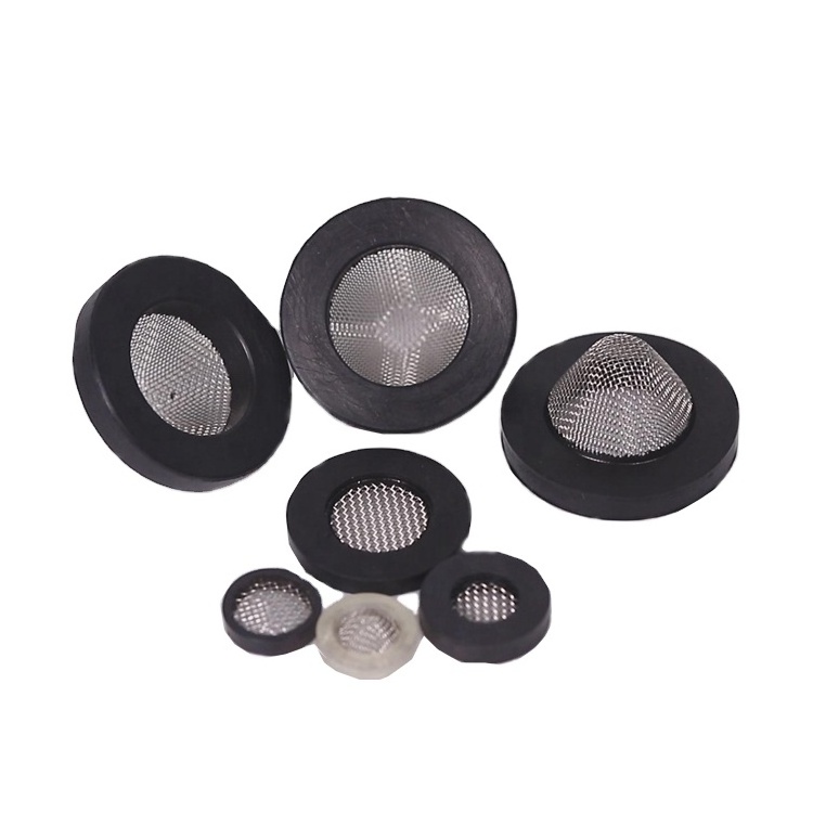 MAIHUA RUBBER Mesh Stainless Steel Wire Mesh Screen Water Filter Hose Gasket /Hose Washer Filter