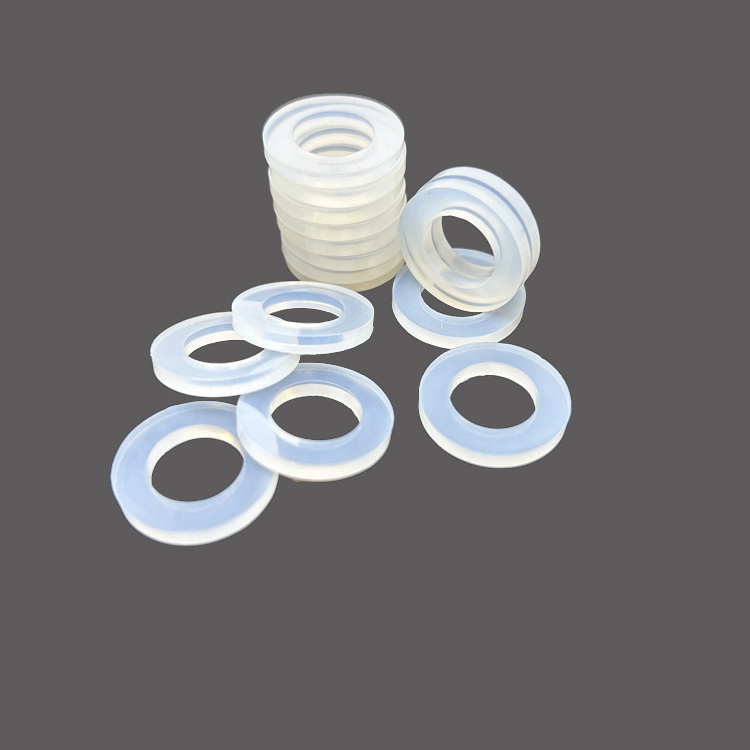 OEM Manufacturer TOP Sale Food Grade  Heat-resisting Silicone Gasket O Ring Seal Flat Rubber Washer Seals