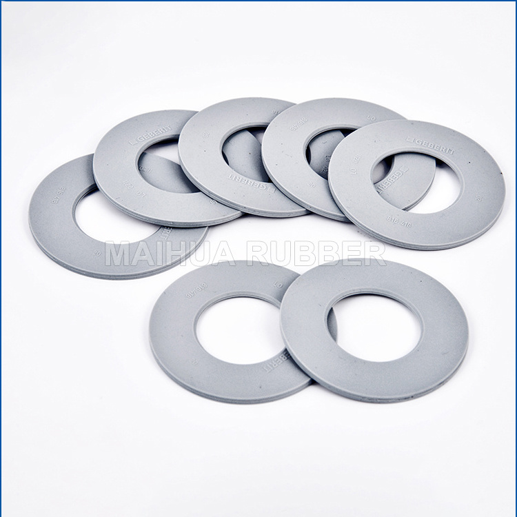 Wholesale Rubber Gasket Silicone O-Ring Rubber Flat Flange Gasket O Ring Fkm Epdm Rubber Parts