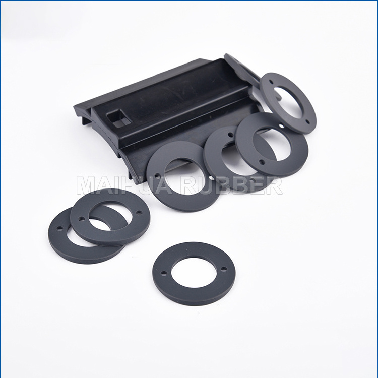 Custom Food-Grade 20-90 Shore A Clear Silicone Epdm Rubber Washers Flat Rubber Gasket Of Custom Material