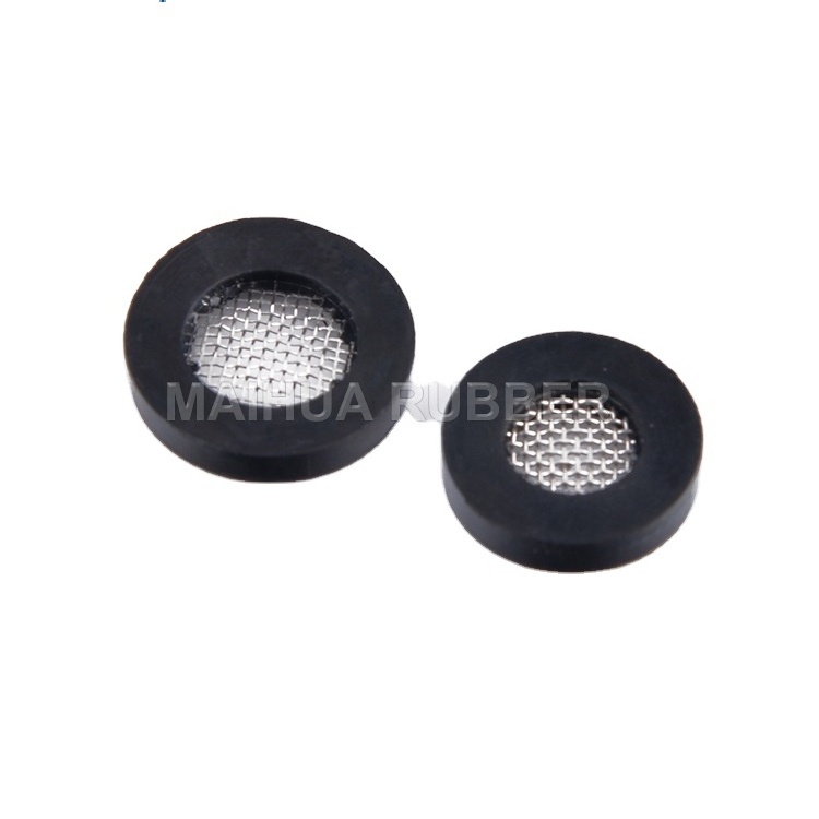 MAIHUA RUBBER Mesh Stainless Steel Wire Mesh Screen Water Filter Hose Gasket /Hose Washer Filter