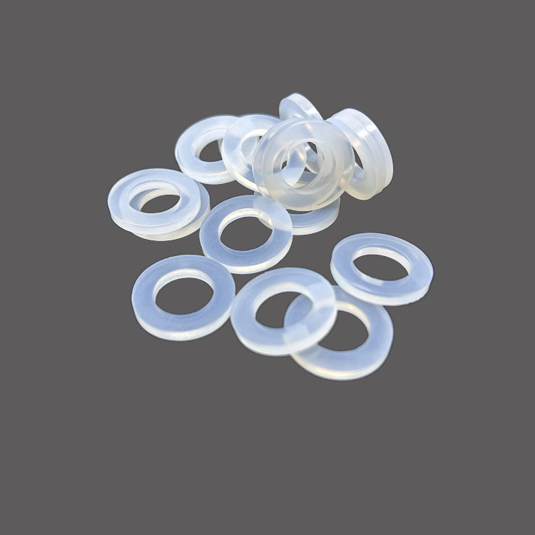 OEM Manufacturer TOP Sale Food Grade  Heat-resisting Silicone Gasket O Ring Seal Flat Rubber Washer Seals