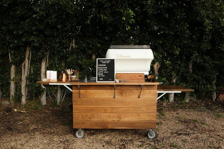 Most popular outdoor food cart coffee  display street cart free design the coffee cart