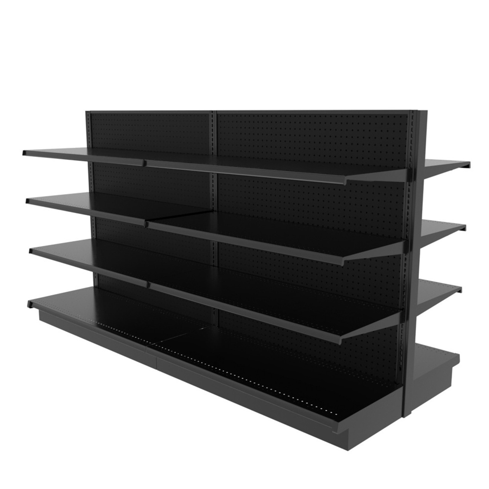 Best Seller Heavy Duty Double Sided Gondola Shelving Grocery Store Shelving