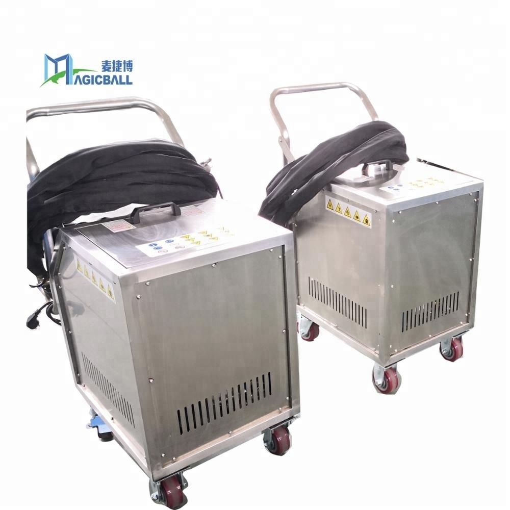 Magicball YGQX-550 rubber metal rods chemicals Dry Ice Blasting Cleaning Machine Dry ice blasting machine