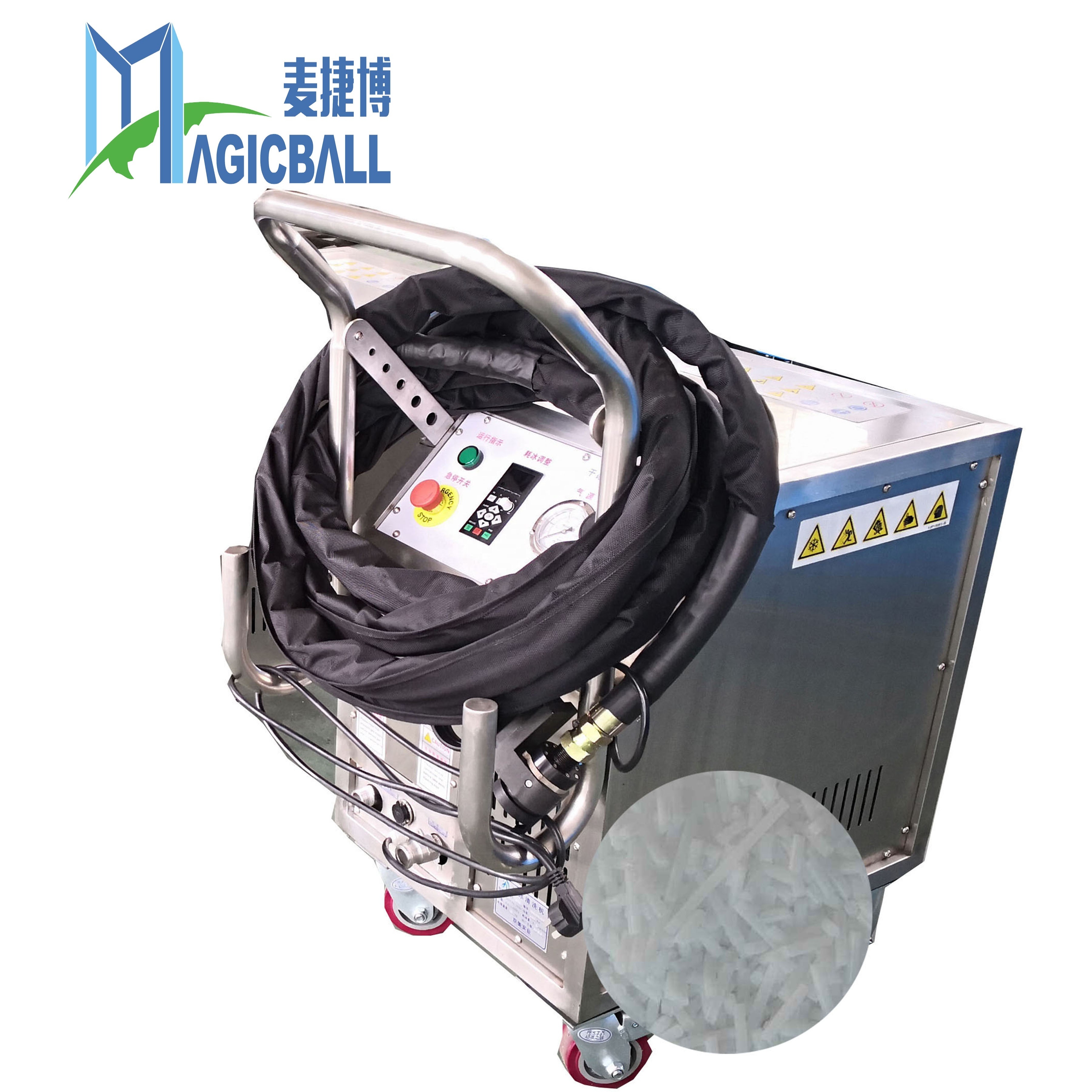 Strong industrial decontamination 220V Dry ice blasting machine/Magicball/dry ice blaster for sale