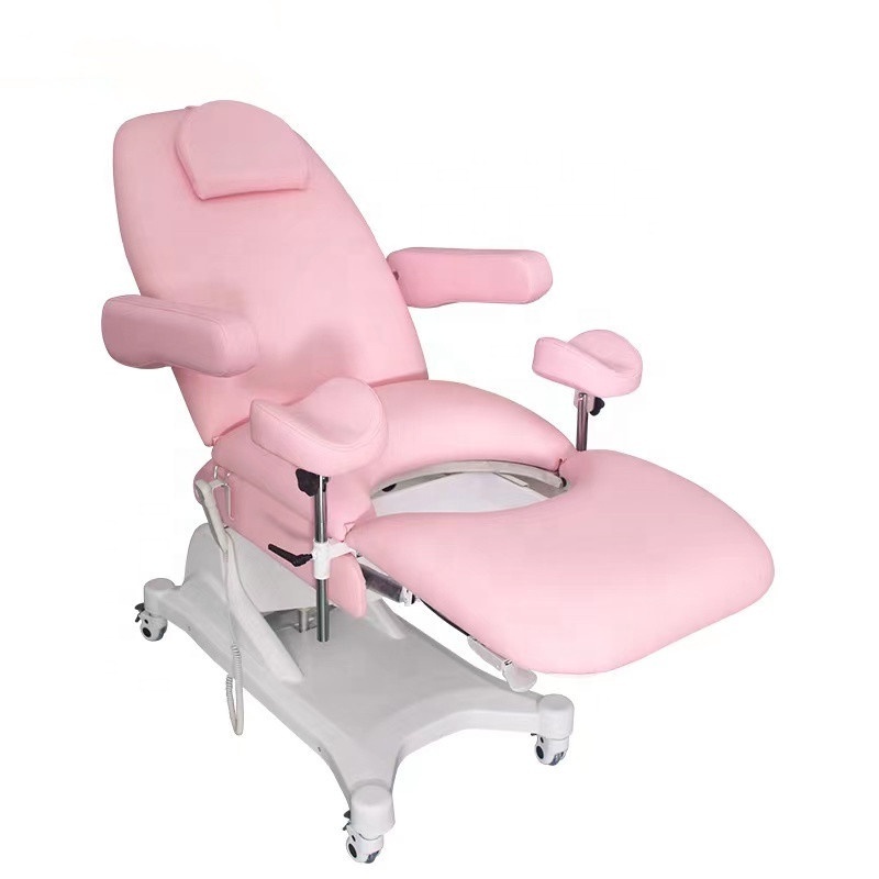 Electric lift Gynecolog Chair Gynecological Examination Bed For Hospital Clinic Birth Control Station