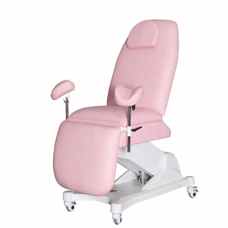 Electric lift Gynecolog Chair Gynecological Examination Bed For Hospital Clinic Birth Control Station