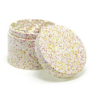 63Mm Ceramic Herb Grinders Pink Ceramic Coating Ceramic Grinder