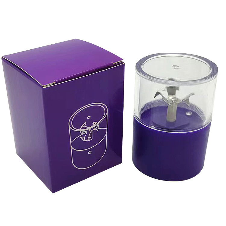 Portable Plastic Electric Herb Grinder With Usb Custom Logo Tobacco Grinder Herb Electric Grinder