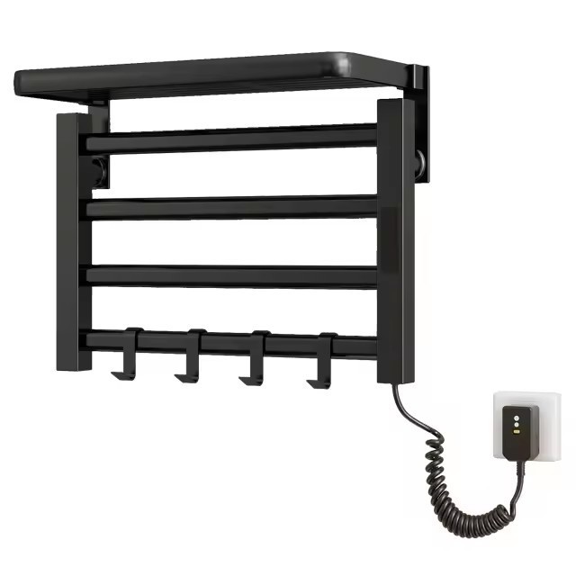 Modern anrun Towel Rod Timing Intelligent Control quality guarantee Storage Rack Sterilization Bathroom Electric Towel Rack