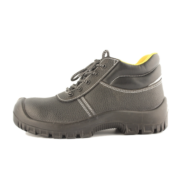 Black steel toe inserts industrial safety shoes