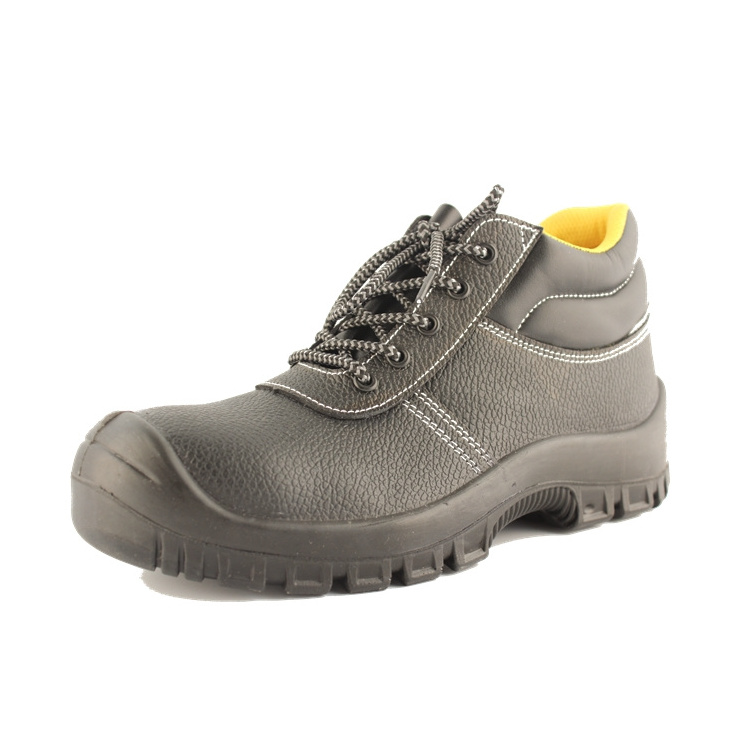 Black steel toe inserts industrial safety shoes