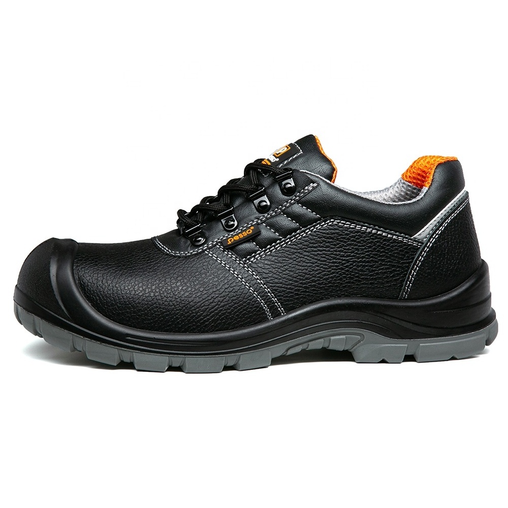 ZSTEP ZS-B015 Factory wholesale cheap S3 steel toe reflective men safety shoes work shoes injection PU sole oil slip resistant