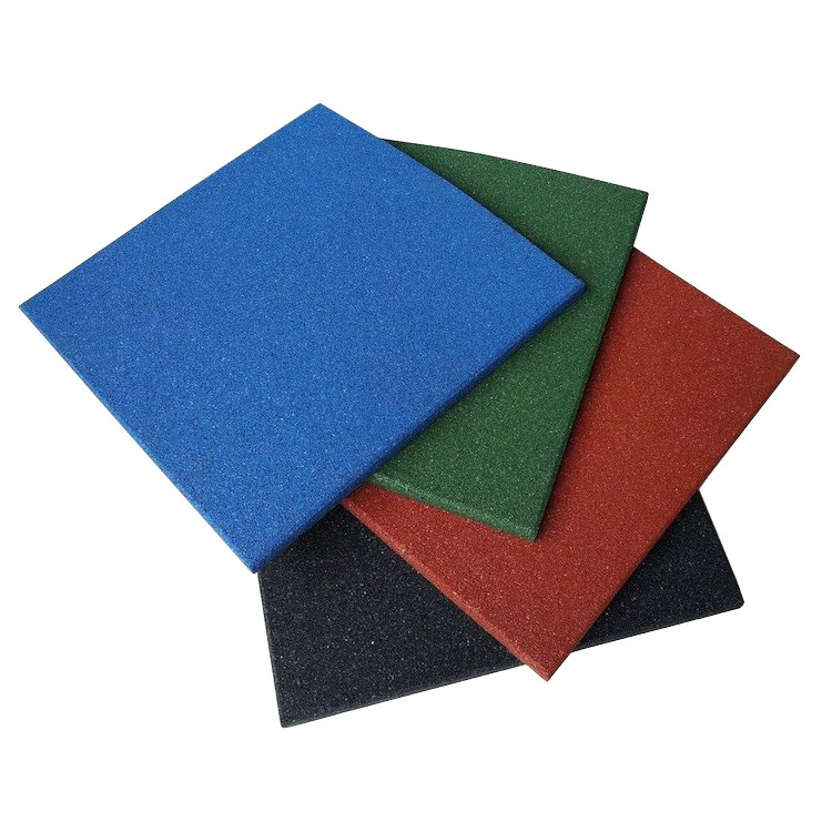 Good Quality Wholesale Kindergarten Rubber Floor Mat 20mm/25mm/30mm/35mm/50mm Outdoor Rubber Floor Mat for Playground