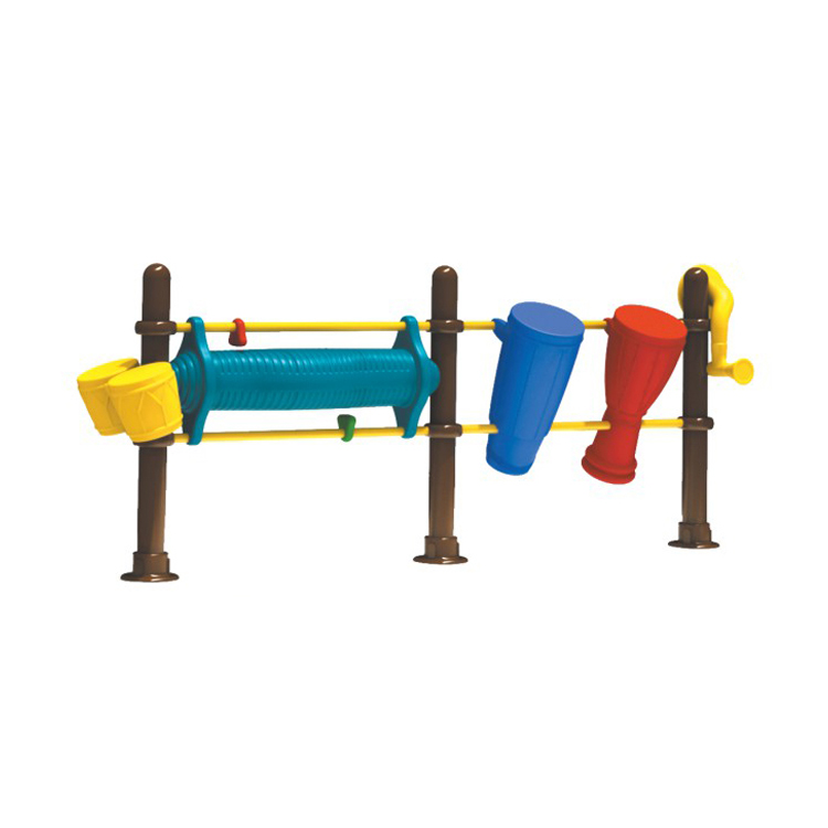 Outdoor playground Metal Percussion Toy Instrument Plastic Drums Series Kids Musical Instrument Set