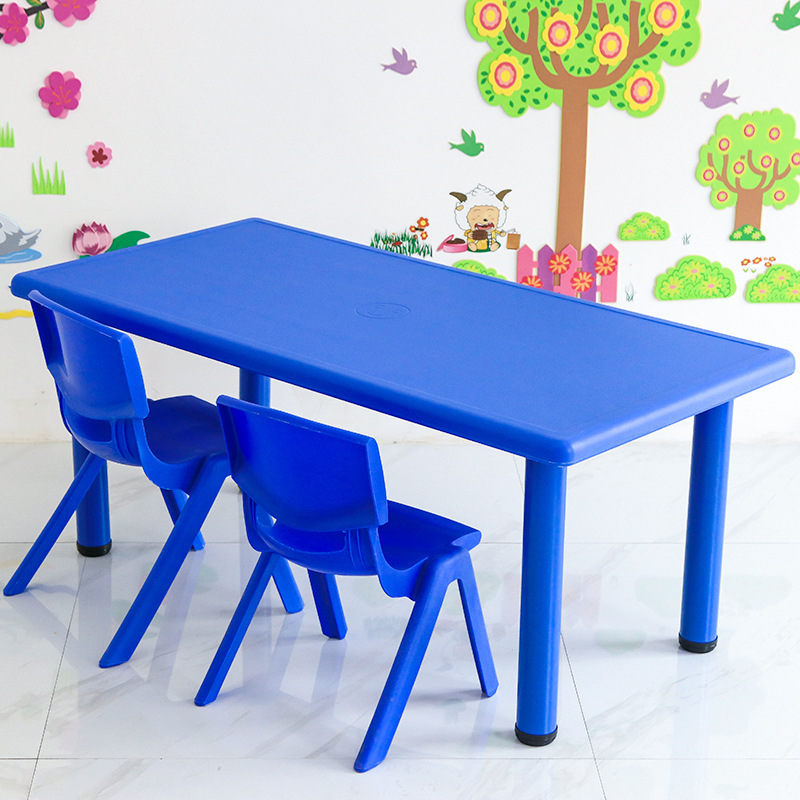 Cheap kindergarten kids classroom furniture supplier Malaysia for children plastic adjustable table and chair for sale