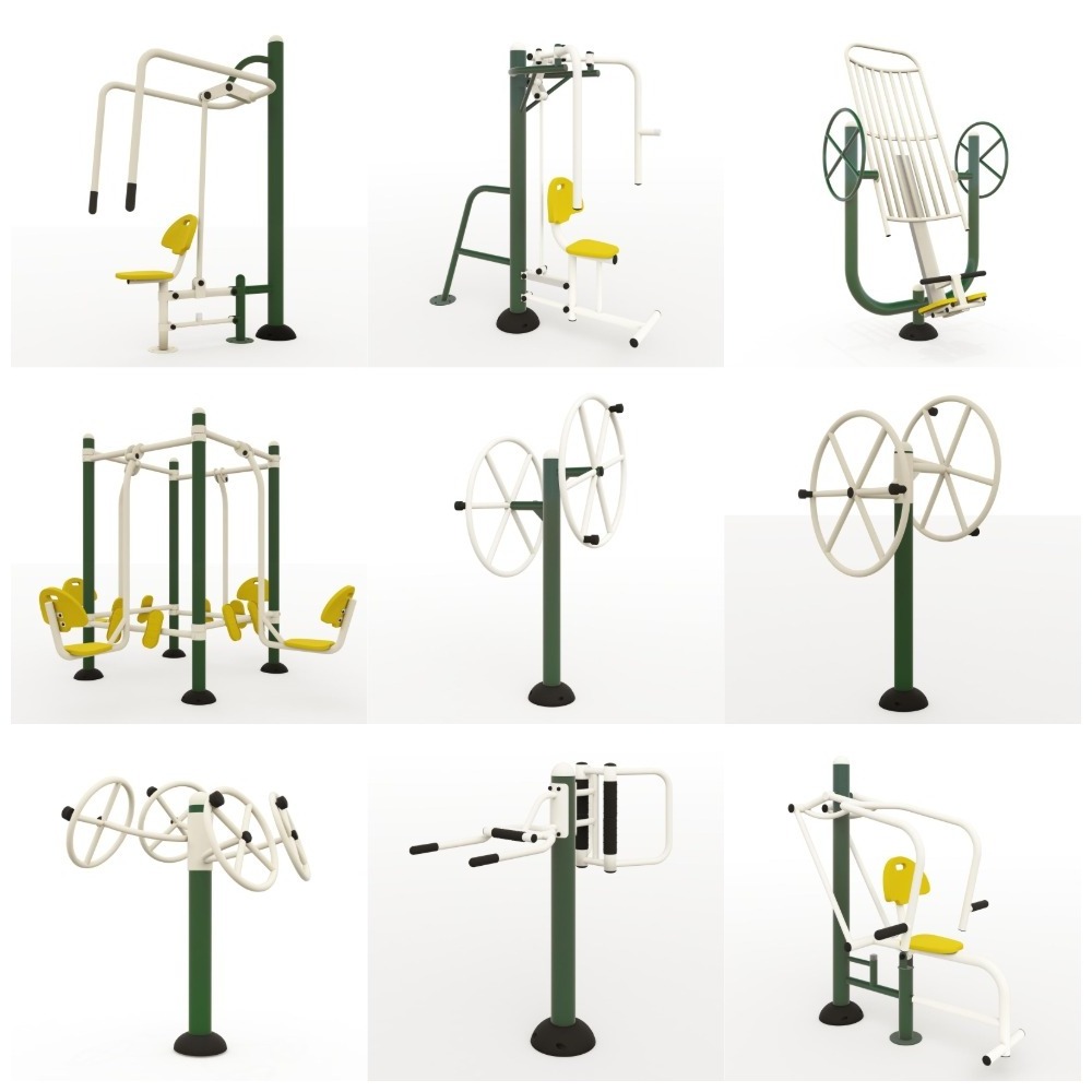 2022 new arrived wholesale outdoor fitness equipment for kids in garden