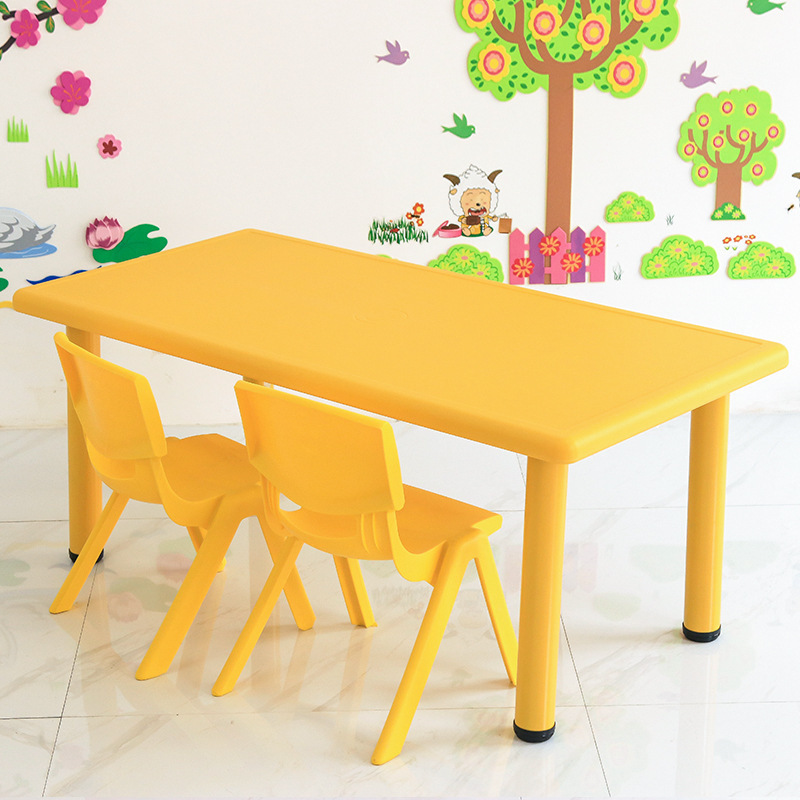 Cheap kindergarten kids classroom furniture supplier Malaysia for children plastic adjustable table and chair for sale