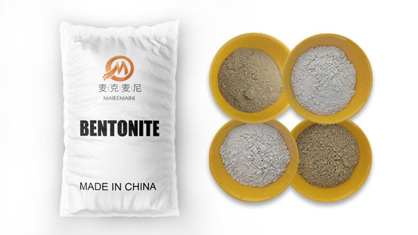 Bentonite for well drilling mud