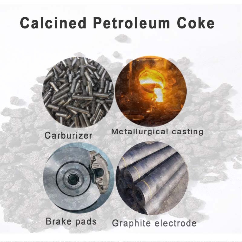 Calcined Petroleum Coke low sulphur  cpc calcined petroleum coke price per ton for refractory material